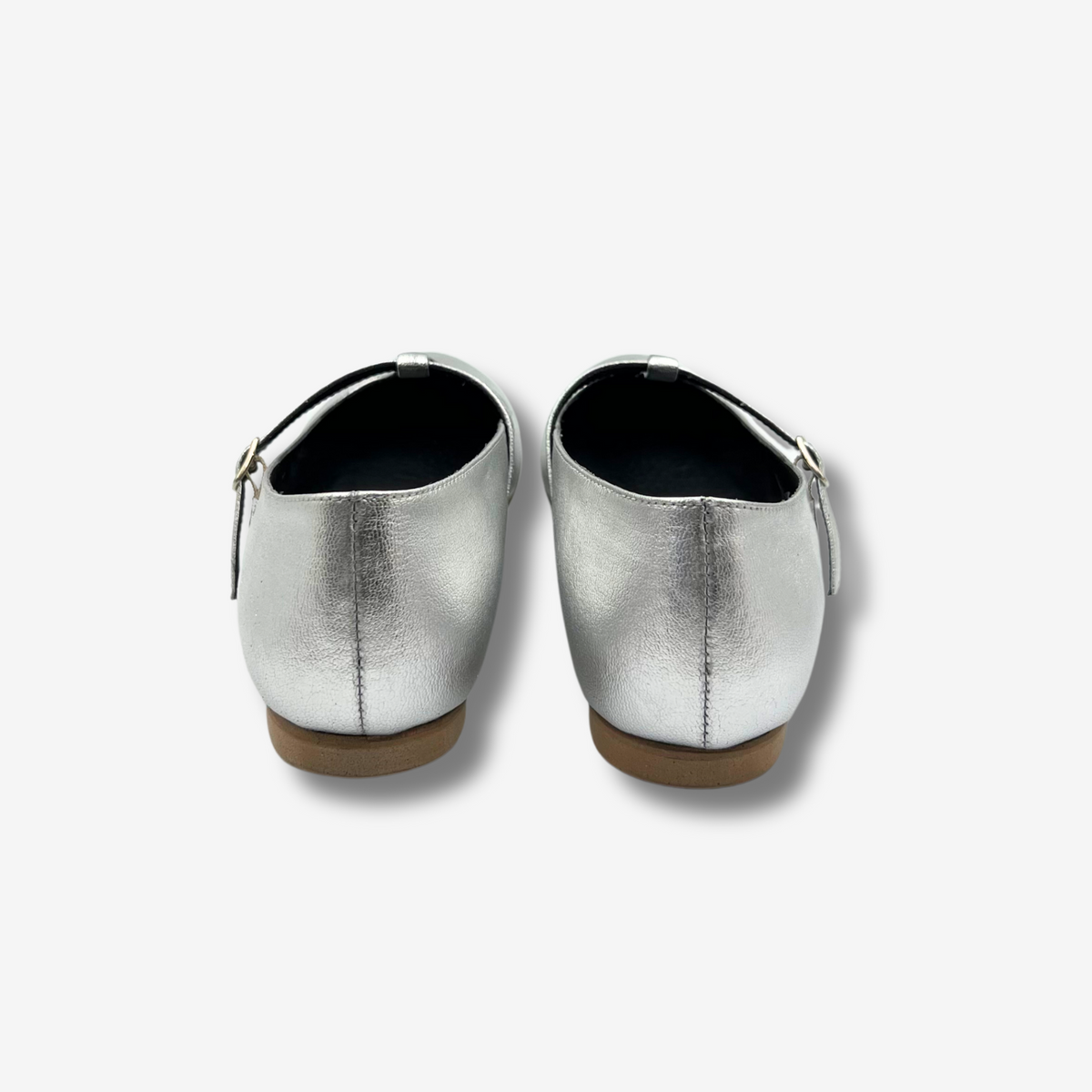 VANITY ballerina Mary Jane - Ohoskin - Silver