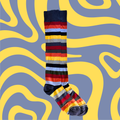 Calze lunghe in Bambù - FASCE MULTICOLOR