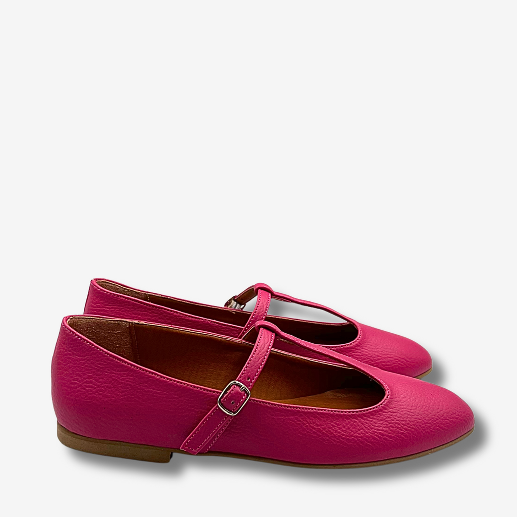 VANITY ballerina Mary Jane - Ohoskin - Fucsia