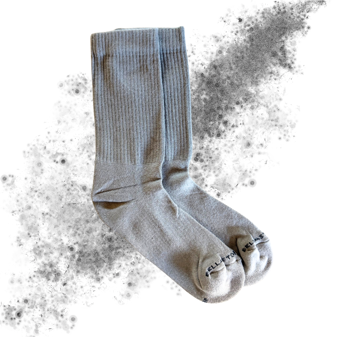 Calza Spugna in Bambù - GRIGIO