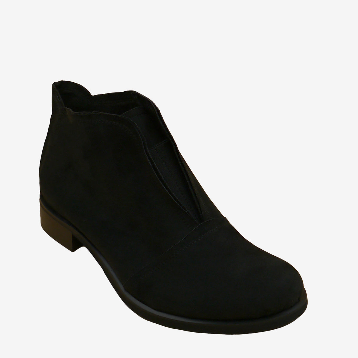 ALICE stivaletto - scamosciato nero - Veganshoes