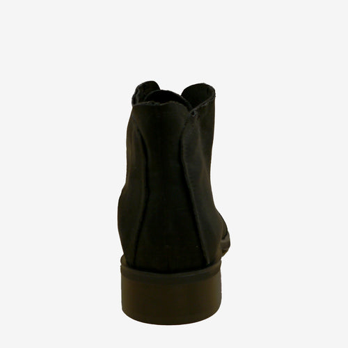 ALICE stivaletto - scamosciato nero - Veganshoes