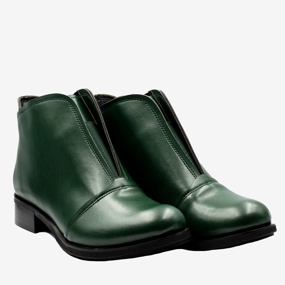 ALICE – Stivaletto Vegan Verde in UPPEAL® (Pelle di Mela)