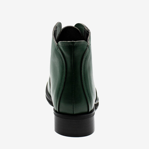 ALICE – Stivaletto Vegan Verde in UPPEAL® (Pelle di Mela)