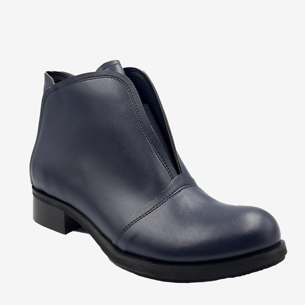 ALICE – Stivaletto Vegan Blu in UPPEAL® (Pelle di Mela)