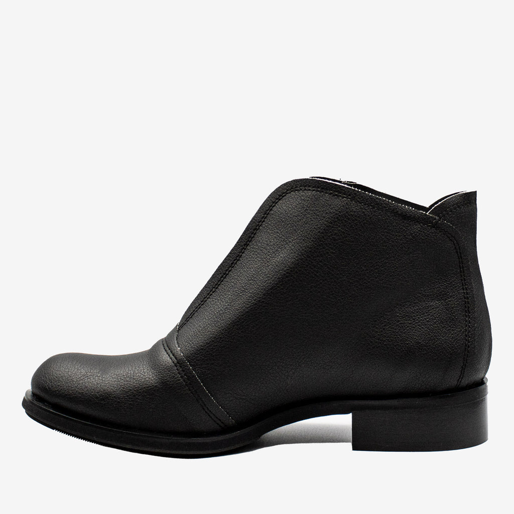 ALICE stivaletto in Pelle di Arancia Ohoskin - Nero