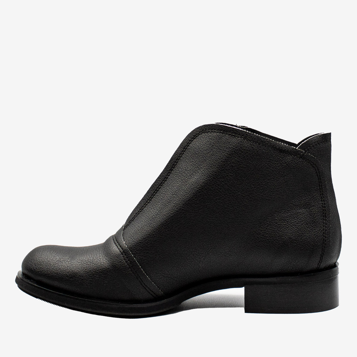 ALICE stivaletto in Pelle di Arancia Ohoskin - Nero