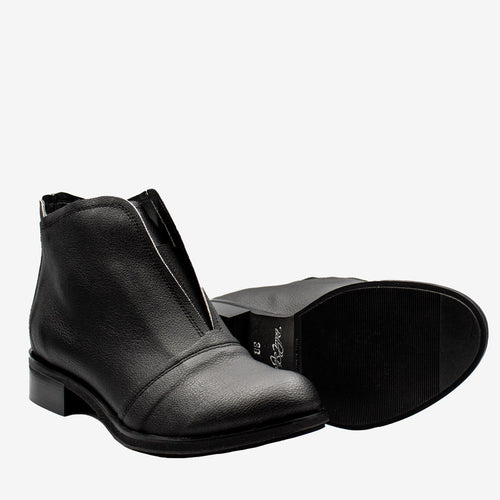 ALICE stivaletto in Pelle di Arancia Ohoskin - Nero
