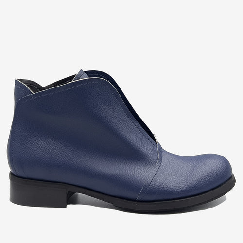ALICE – Stivaletto Vegan in Pelle di Arancia Blu