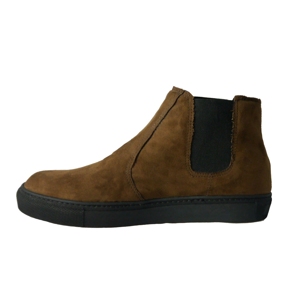 BETTY chelsea sneakers pet riciclato marrone elastico veganshoes
