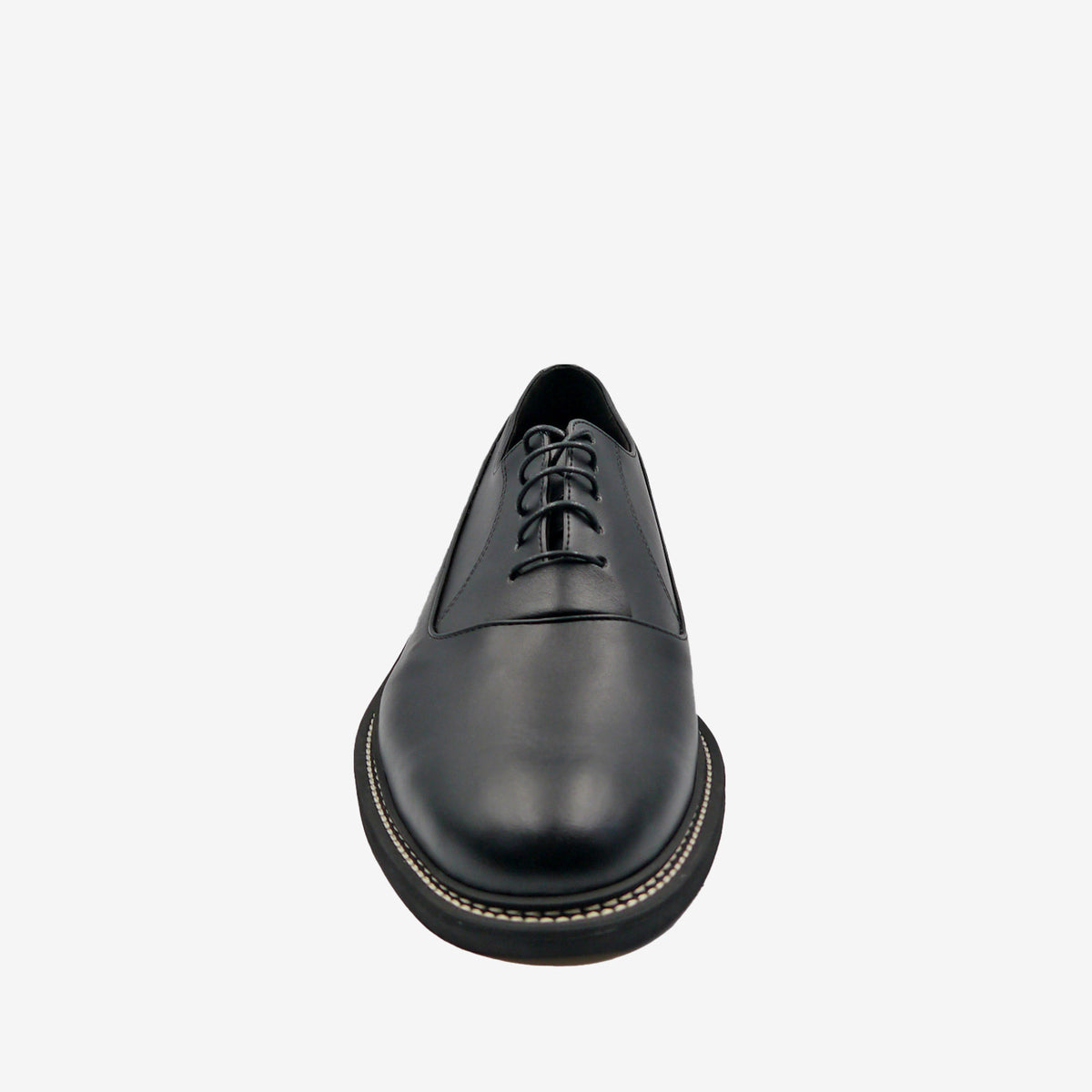 BOSS francesina Oxford - Pelle Mela Nera - veganshoes