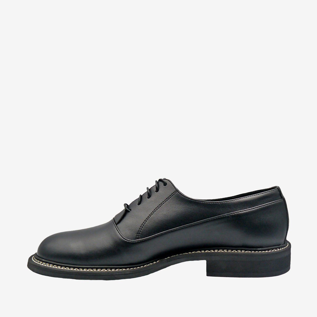 BOSS francesina Oxford - Pelle Mela Nera - veganshoes