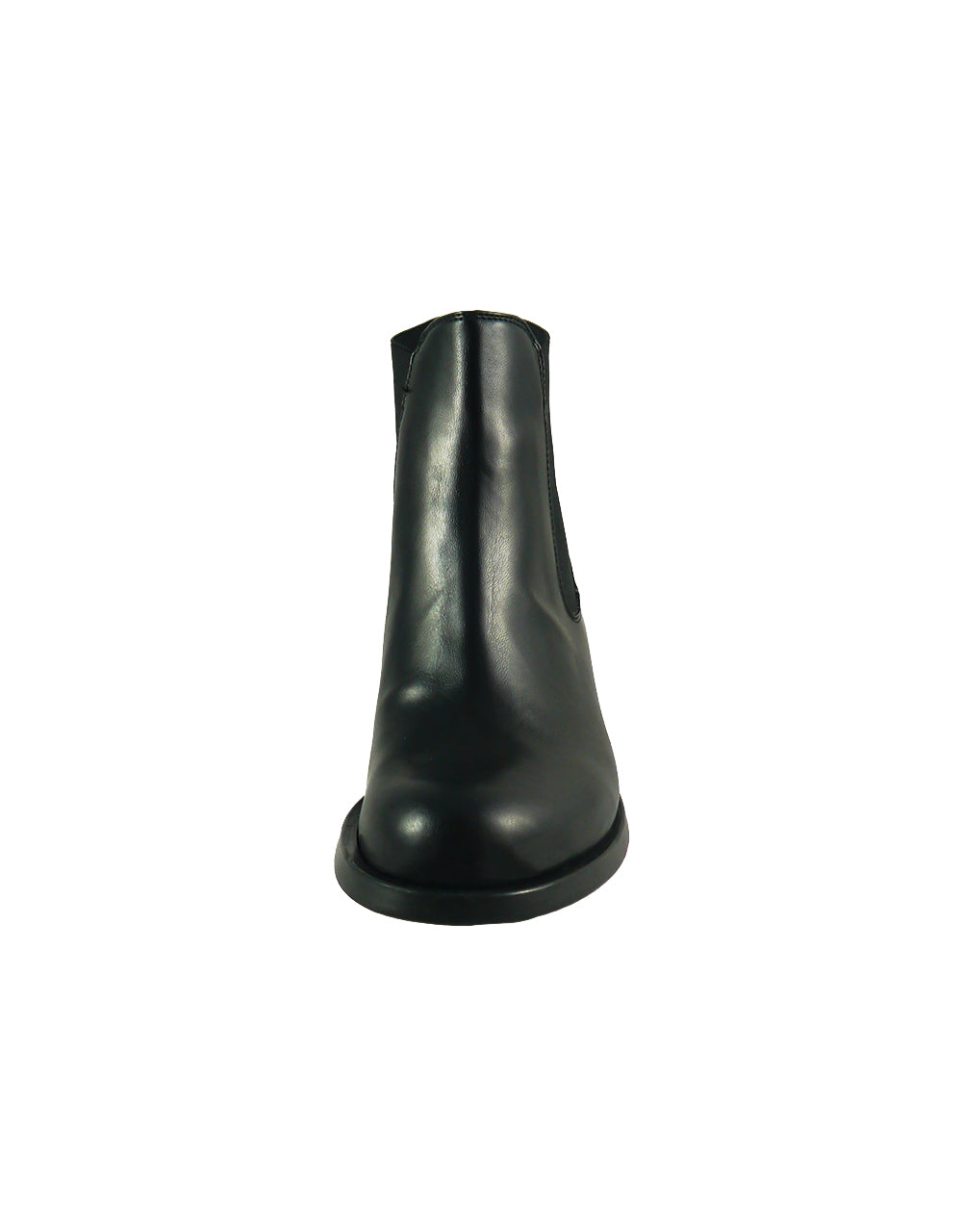 CLARA stivaletto chelsea microfibra nera impermeabile - veganshoes