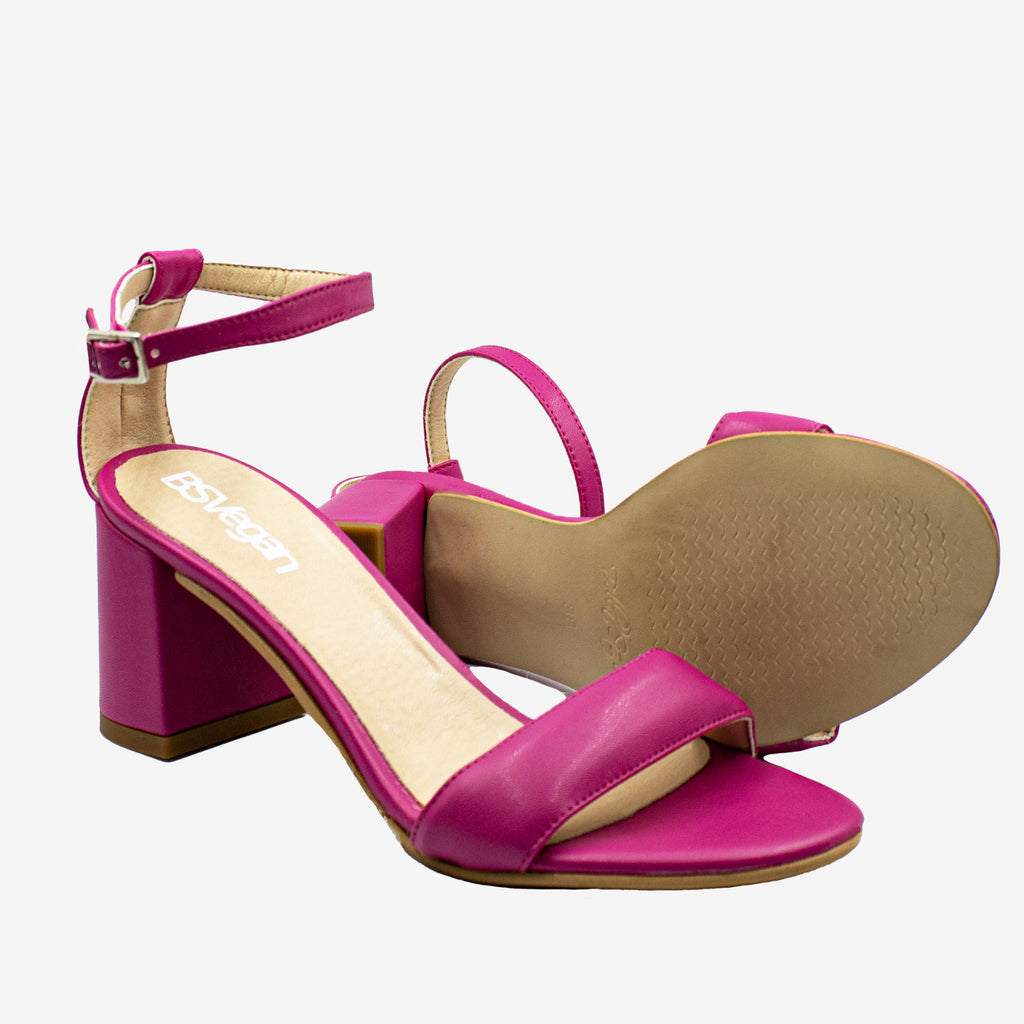 CLARISIA sandalo con tacco - Mais - veganshoes