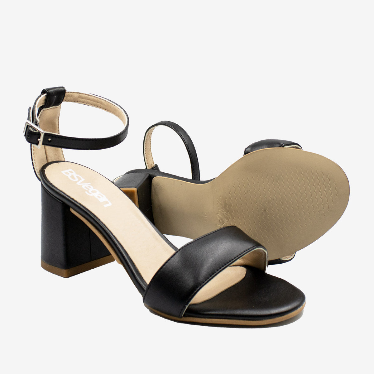 CLARISIA sandalo con tacco - Appleskin - veganshoes