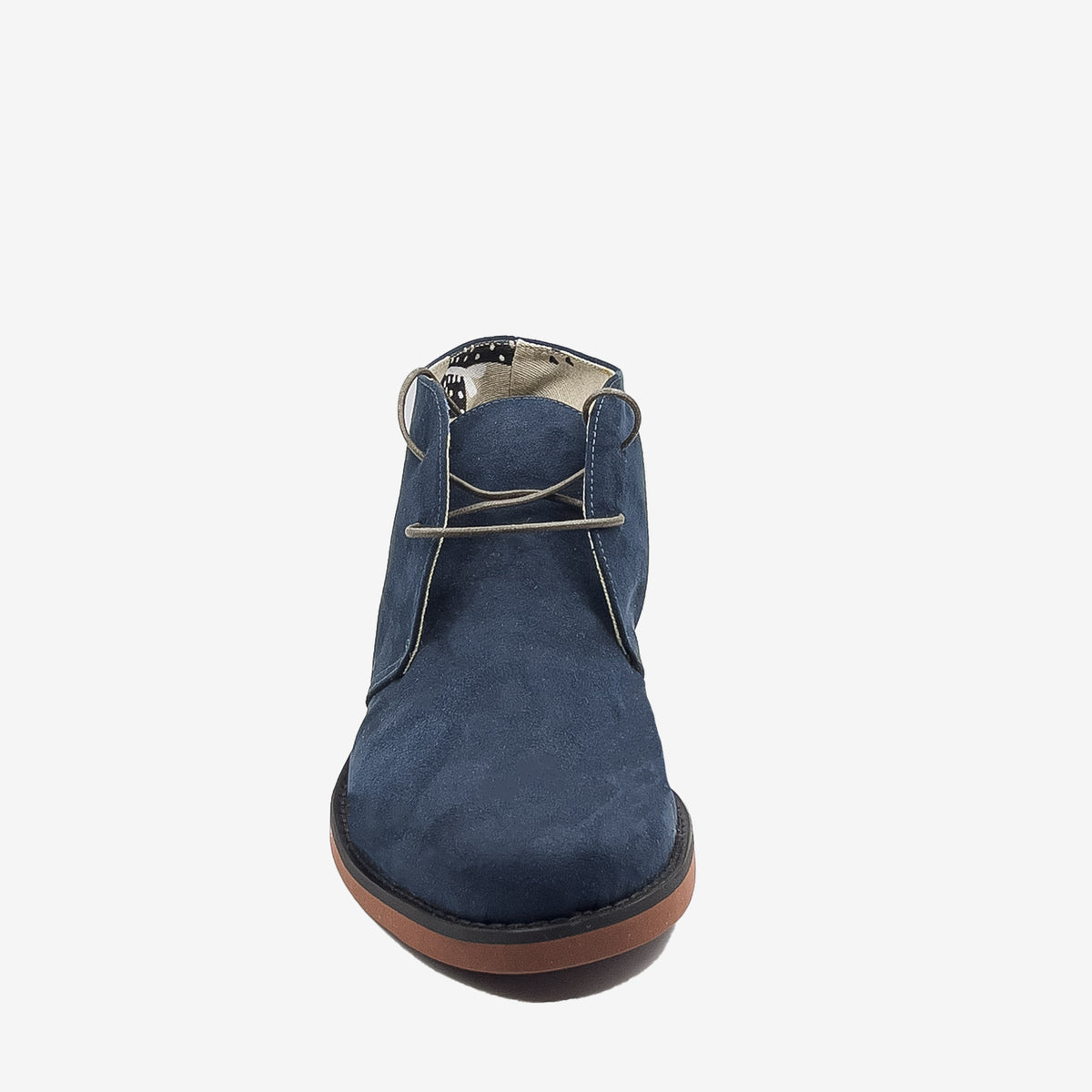 RYAN – Desert Boot Vegan Blu in Scamosciato da PET Riciclato (Fodera in Cotone)