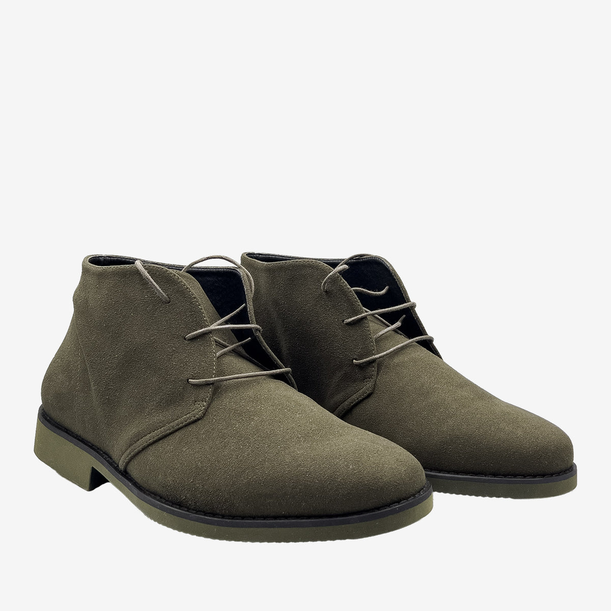 RYAN – Desert Boot Vegan Verde in Scamosciato da PET Riciclato