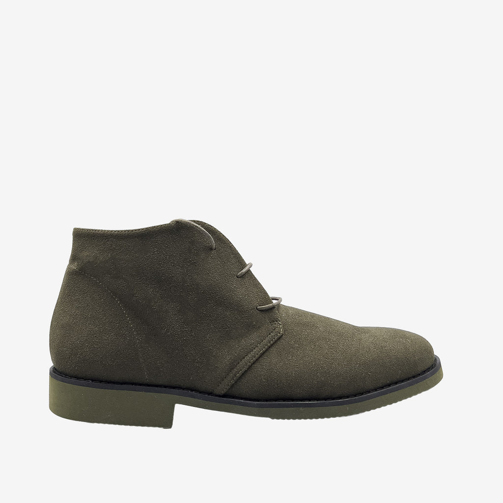 RYAN – Desert Boot Vegan Verde in Scamosciato da PET Riciclato
