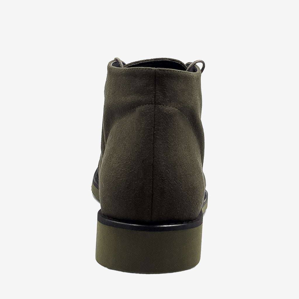 RYAN – Desert Boot Vegan Verde in Scamosciato da PET Riciclato