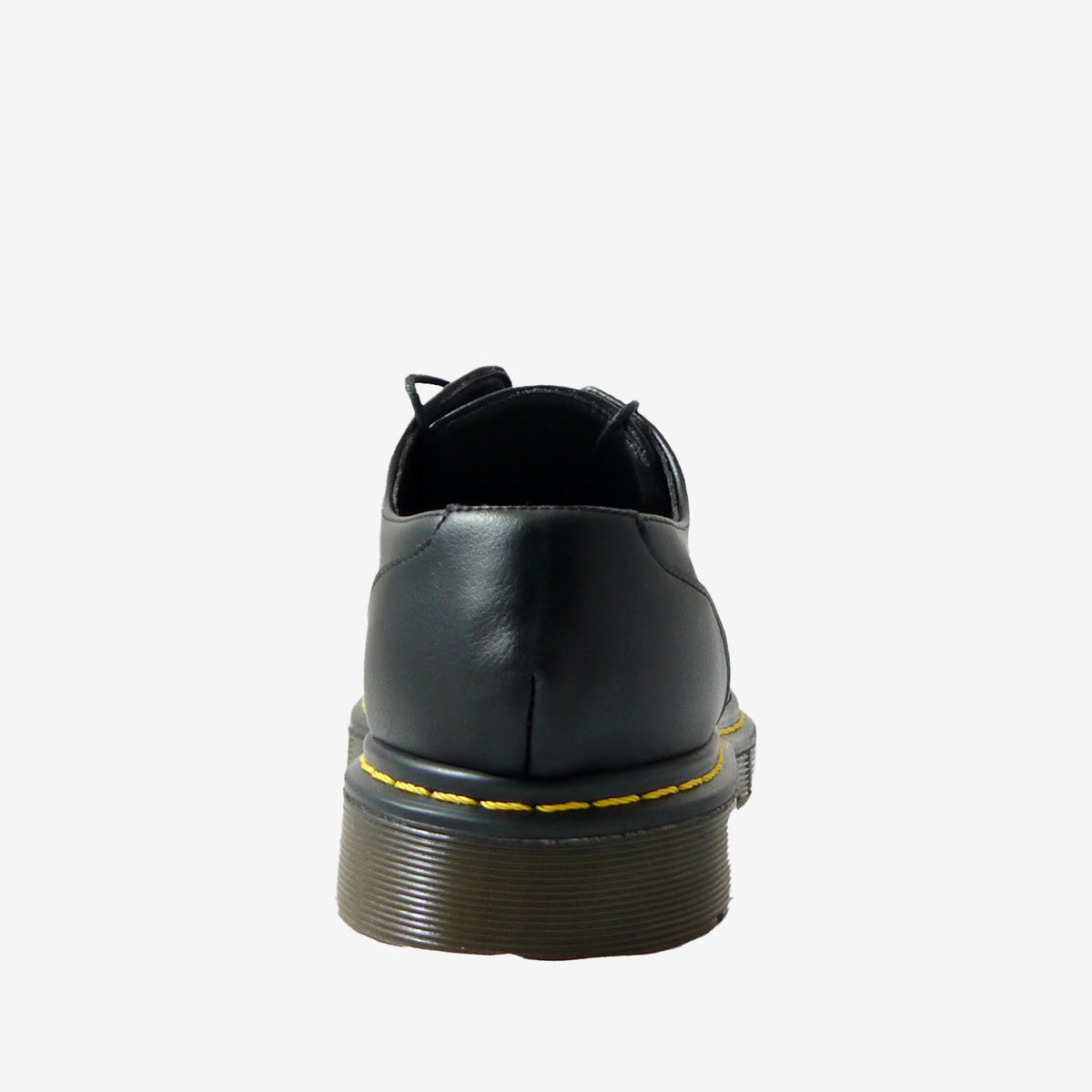 DR LOW Brogue derby - microfibra nera - veganshoes