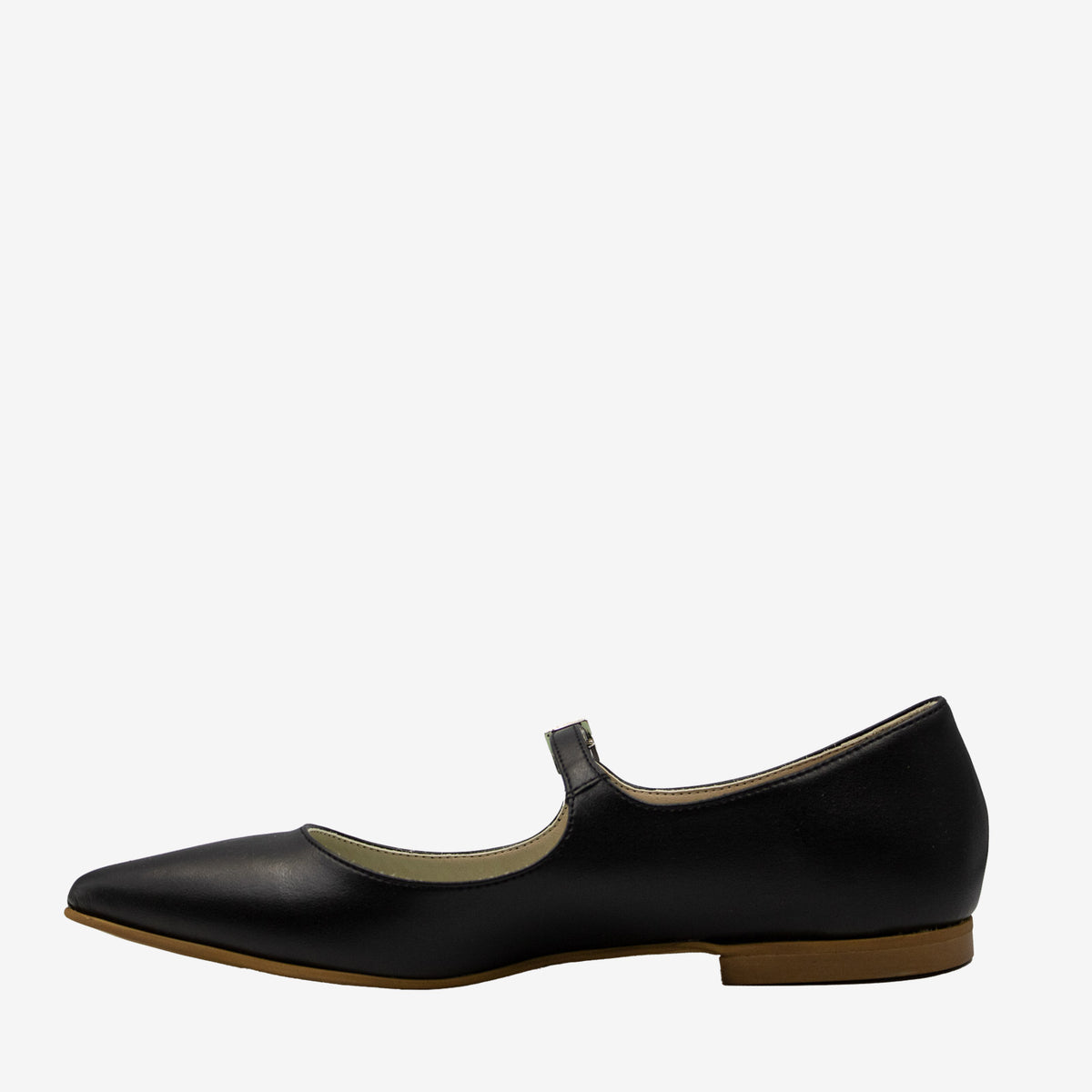 DOLLY ballerina nera - pelle mela - veganshoes