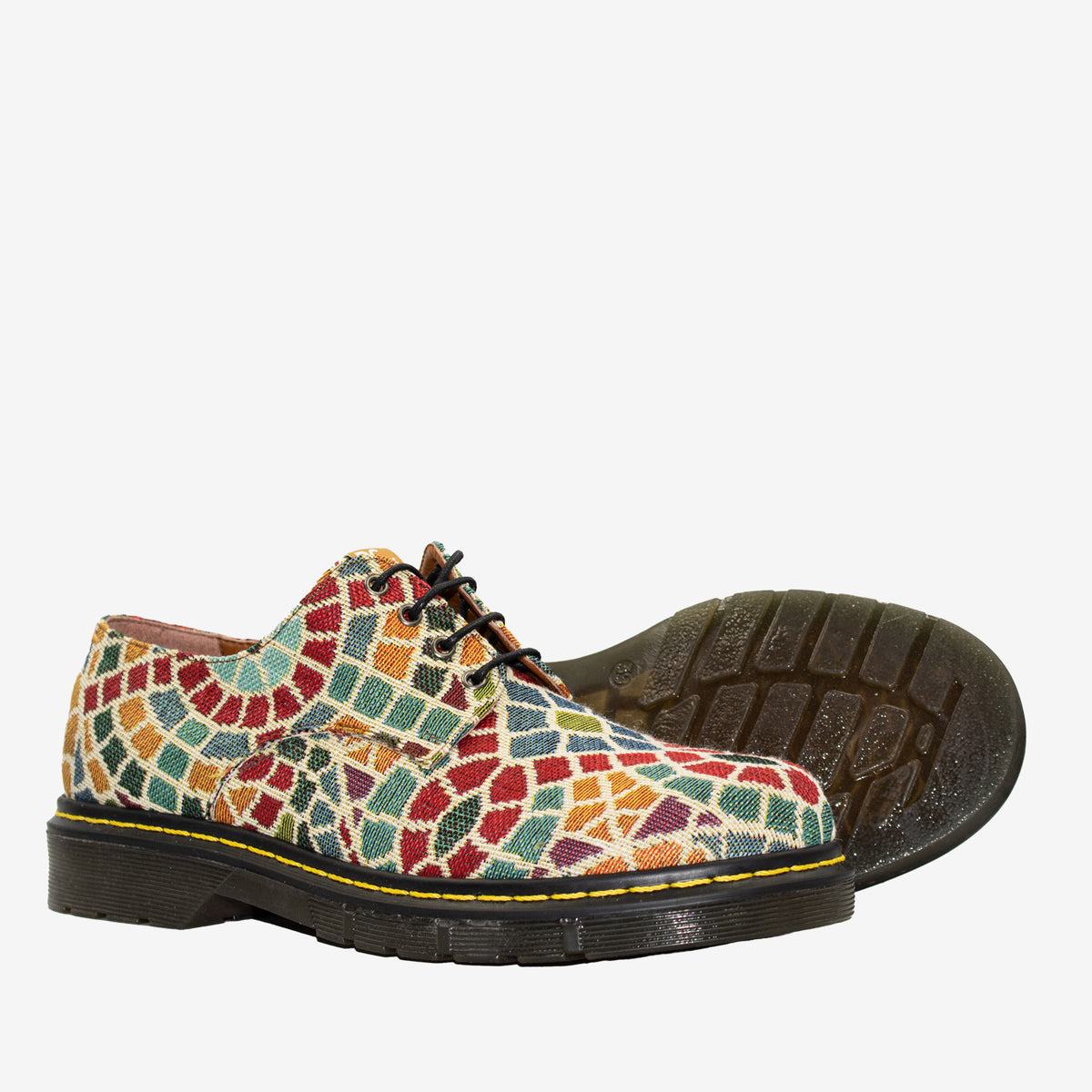 DR LOW Derby - tappezzeria Barcellona - veganshoes