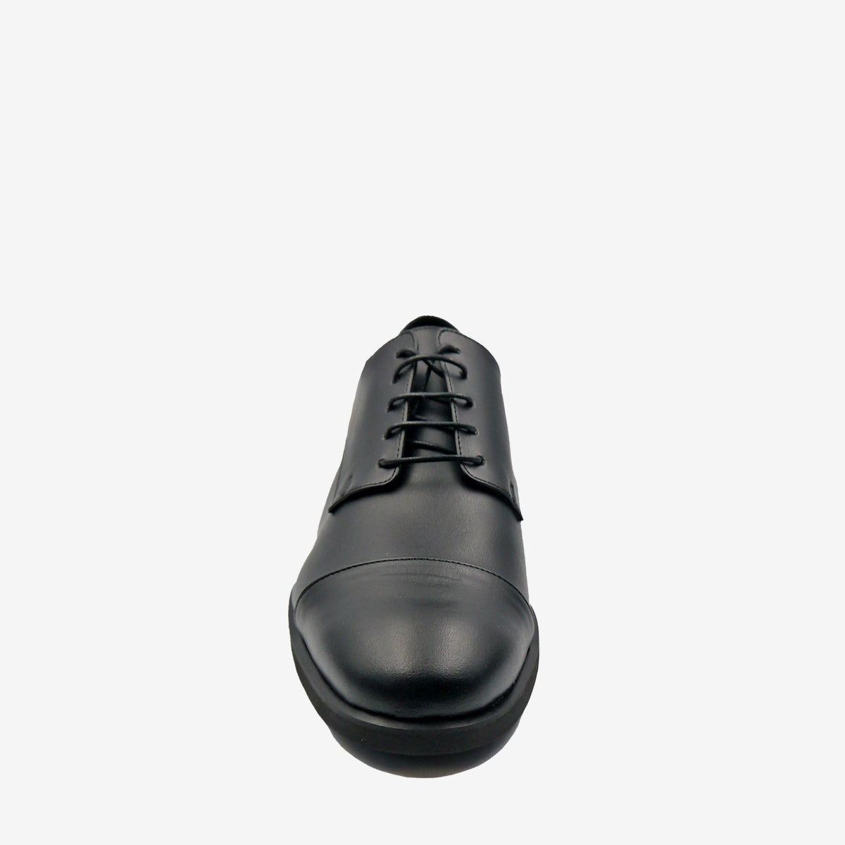 FORD Derby - Pelle Mela Nero - veganshoes