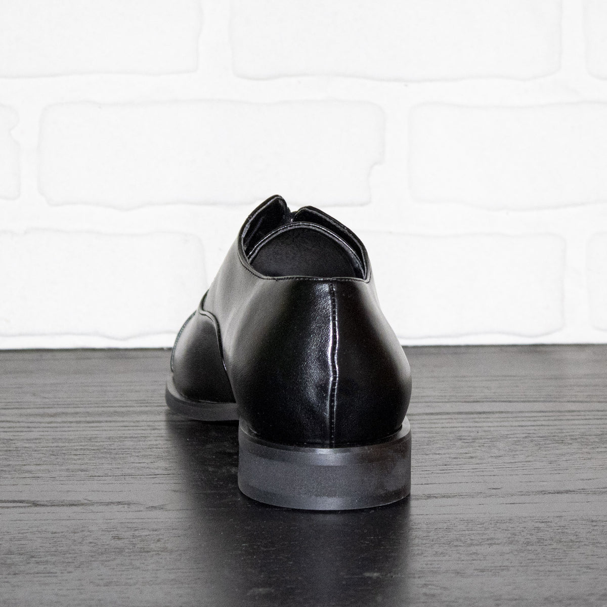 FRANK Francesina - Uppeal nero - pelle mela veganshoes