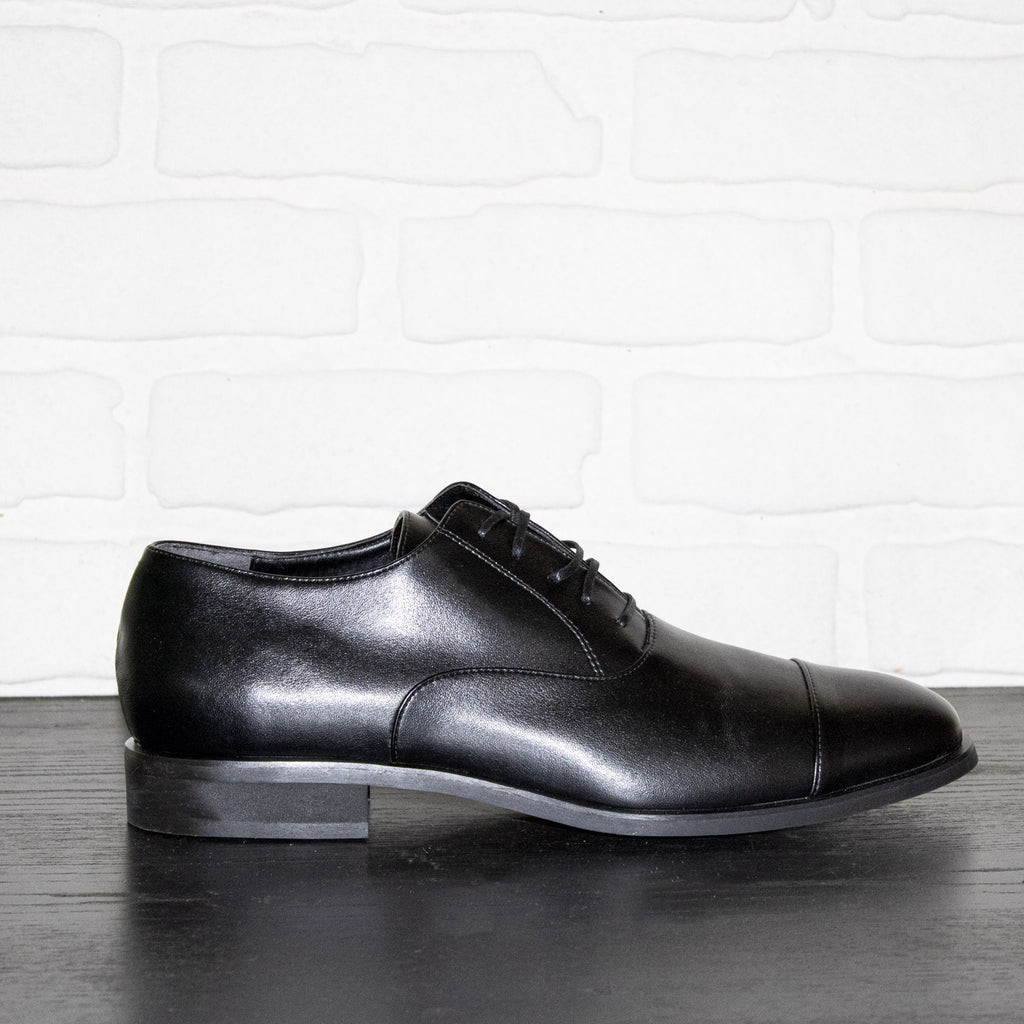 FRANK Francesina - Uppeal nero - pelle mela veganshoes