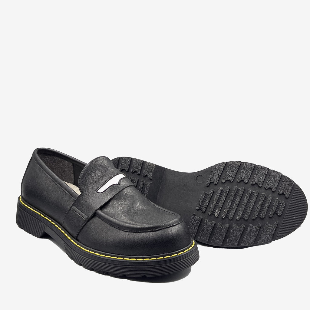 MADDY Penny loafer vegan bicolor Personalizzabile | Bellastoria