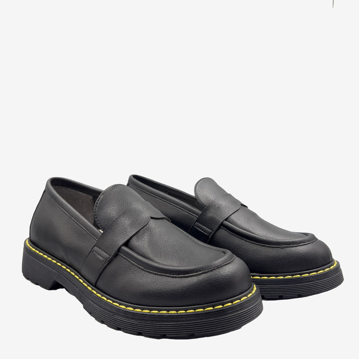 MADDY Mocassino vegan Nero Personalizzabile | Bellastoria