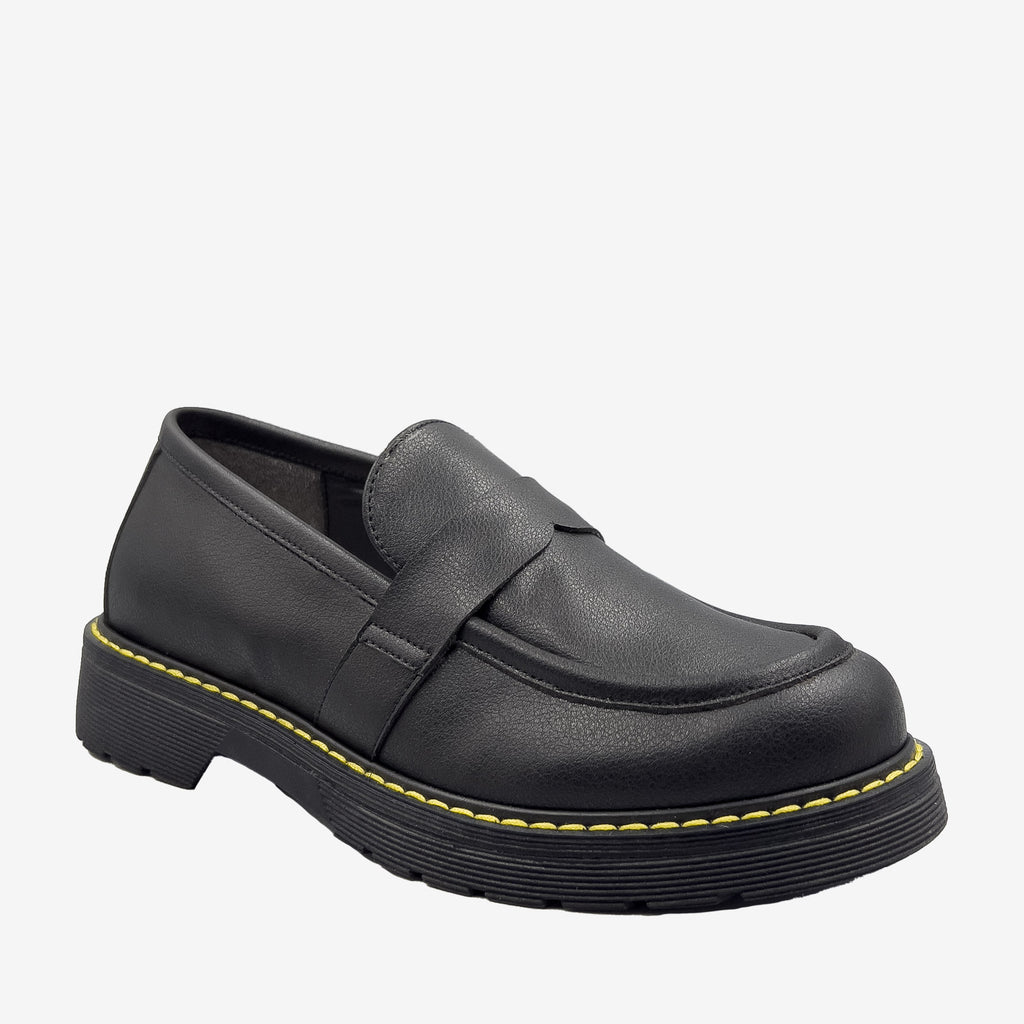 MADDY Mocassino vegan Nero Personalizzabile | Bellastoria