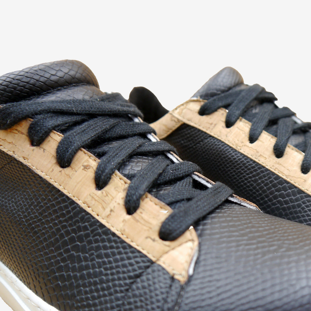 MILA sneakers - Pelle Mela e Sughero - veganshoes