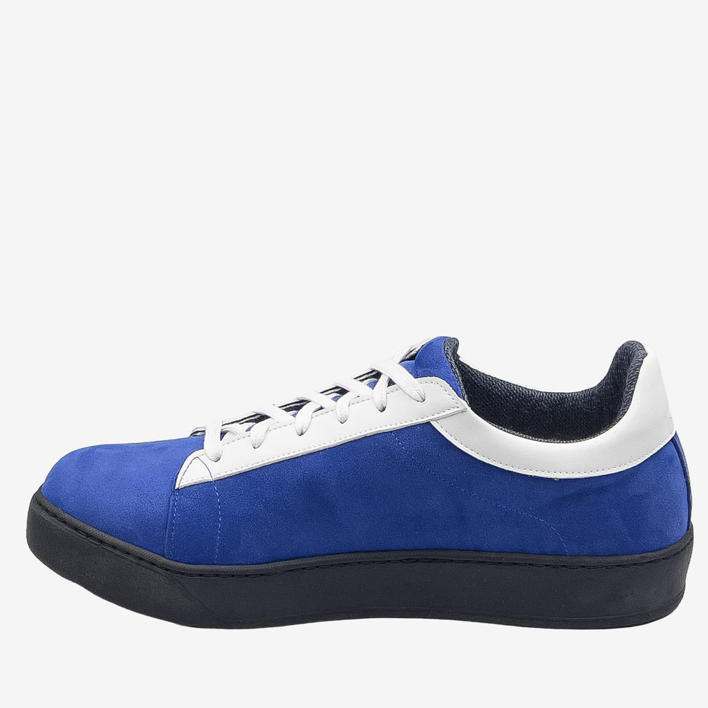 Sneakers Mila Vegan Blu Elettrico in PET Riciclato e Uppeal® | Suola Vibram® – Personalizzabili