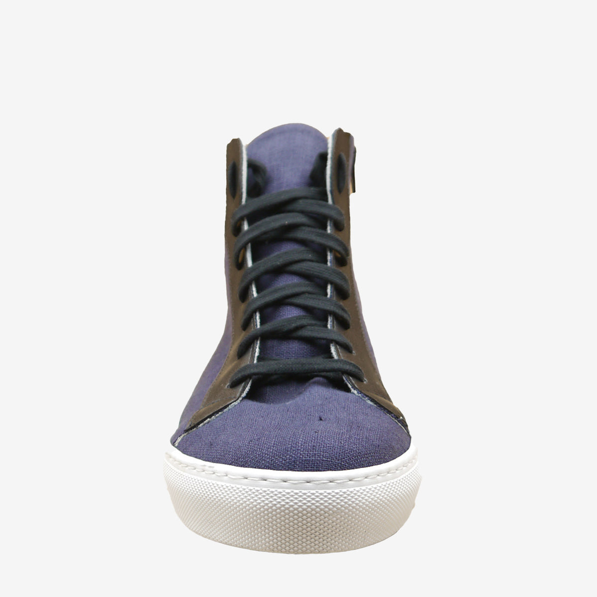 NATURE sneakers alta - Ortica impermeabile e Pelle Mela