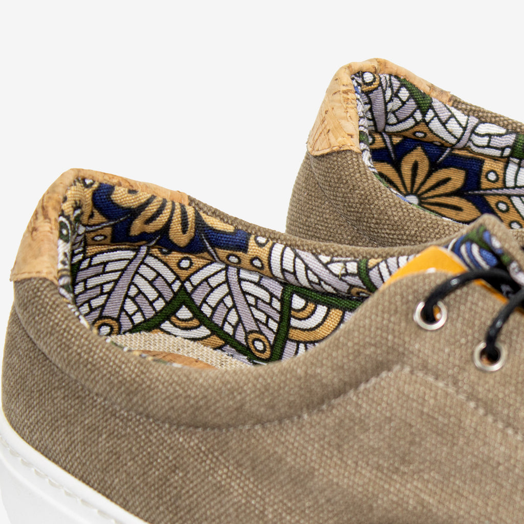 NICCO sneakers - Canapa Marrone - veganshoes