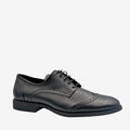 ROYAL Derby brogue - Pelle Mela Nero - veganshoes
