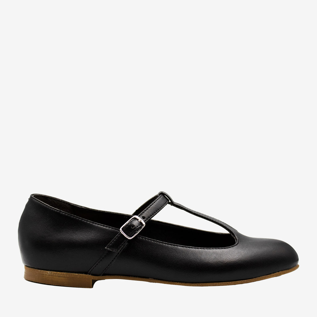 VANITY ballerina Mary Jane - pelle mela - veganshoes