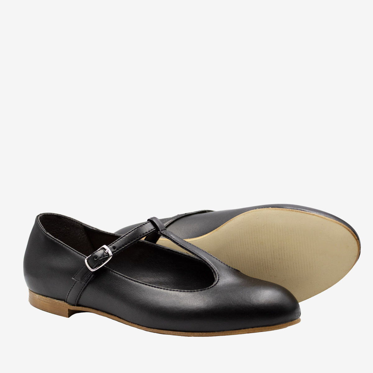 VANITY ballerina Mary Jane - pelle mela - veganshoes