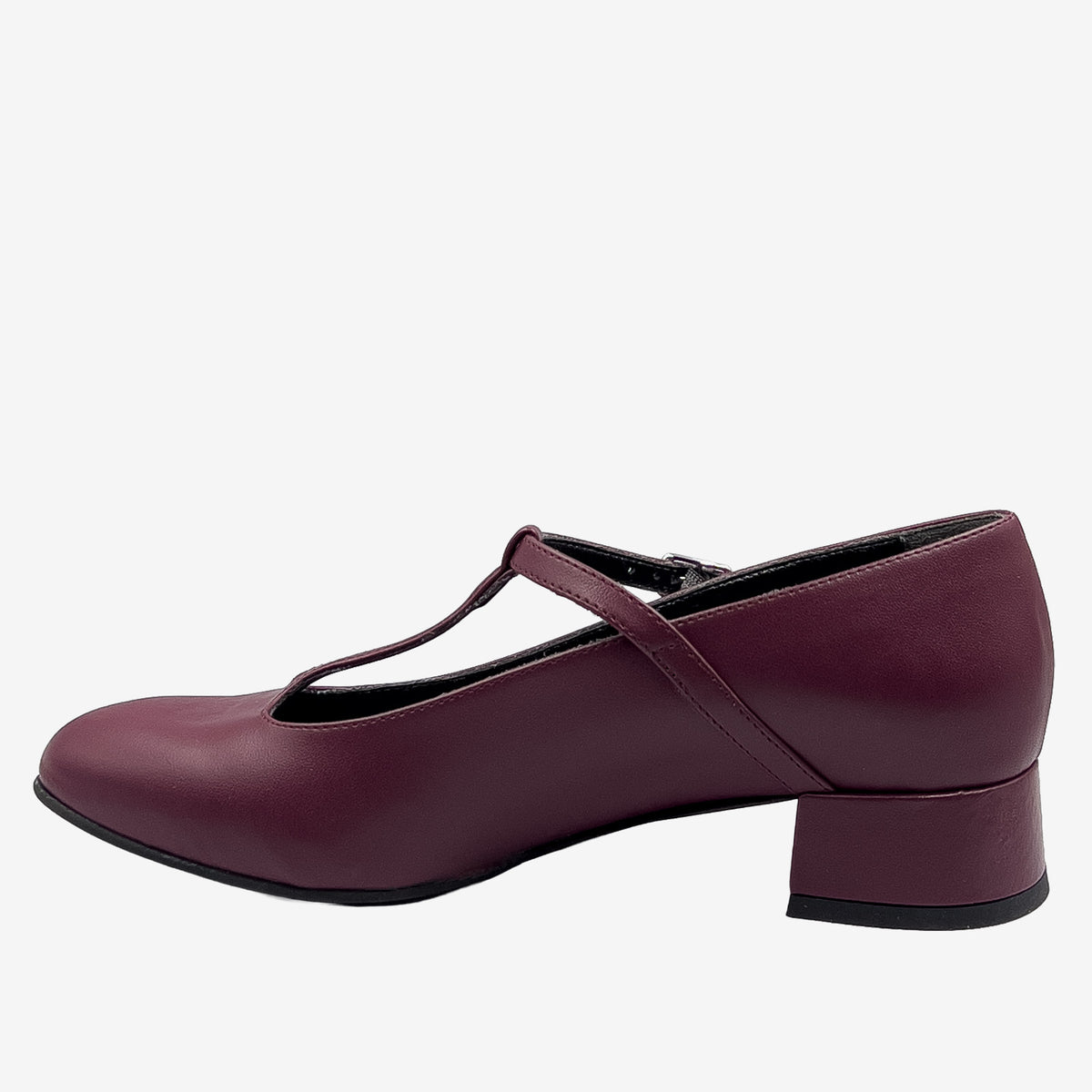 Vanity Heel Mary Jane - Décolleté vegan BORDEAUX