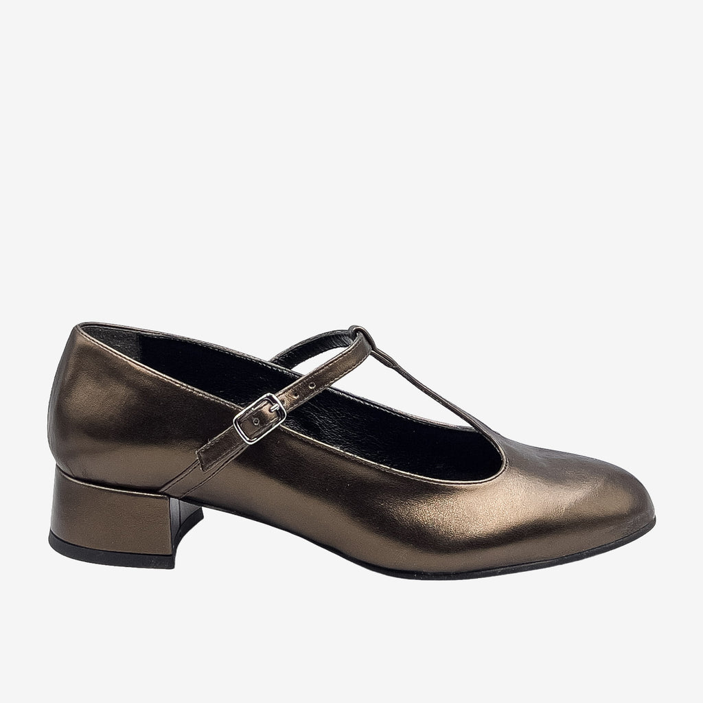 Vanity Heel Mary Jane - Décolleté vegan RAME