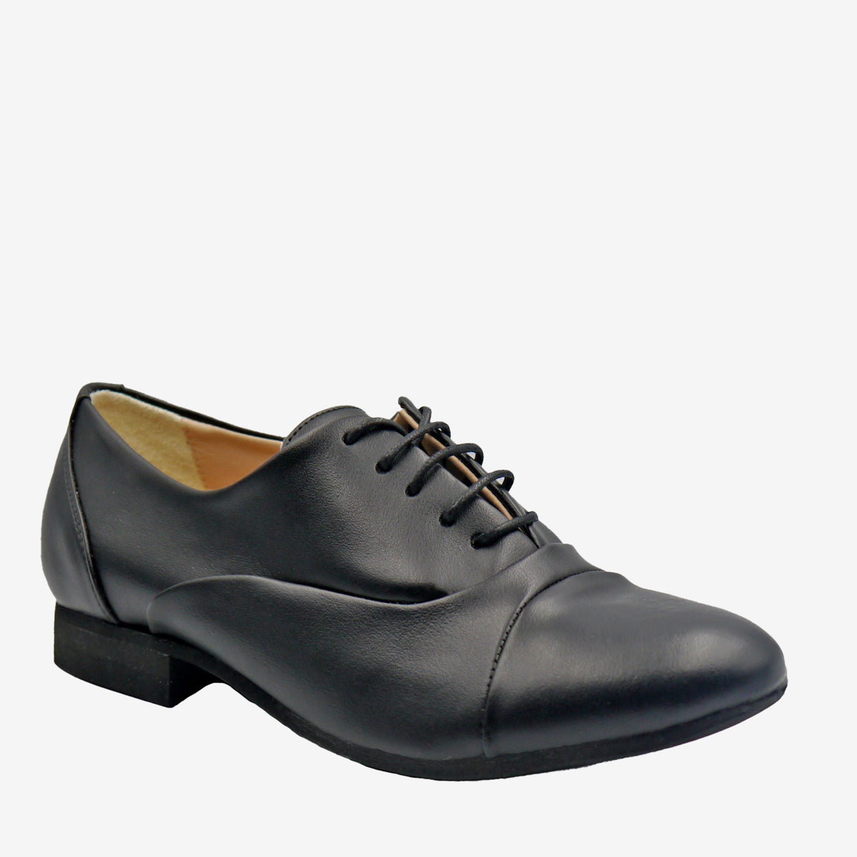VATY francesina - pellemela nera impermeabile - Veganshoes