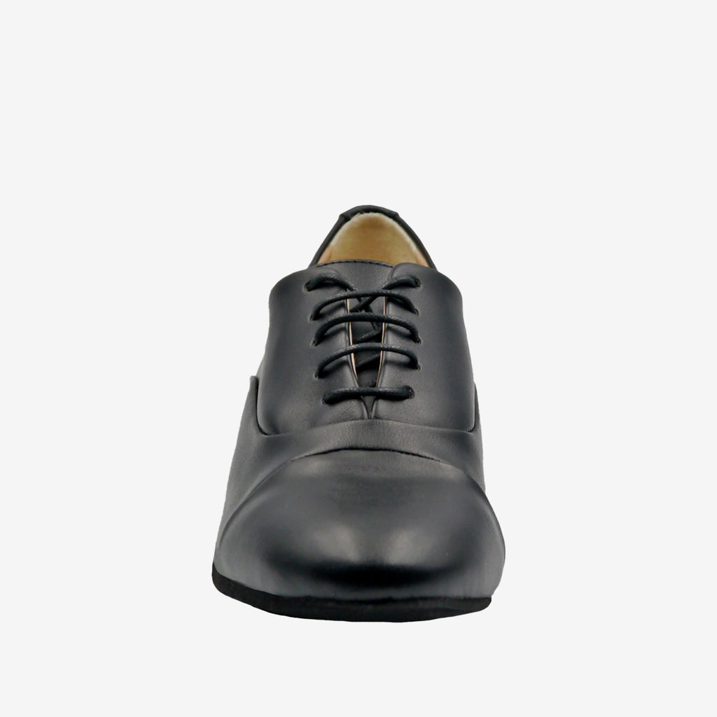 VATY francesina - pellemela nera impermeabile - Veganshoes