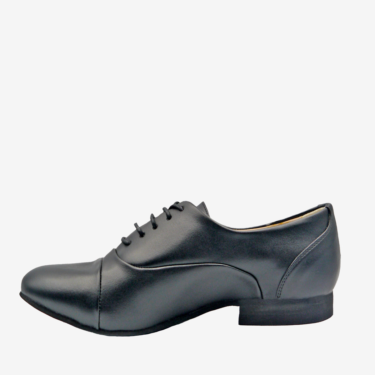 VATY francesina - pellemela nera impermeabile - Veganshoes