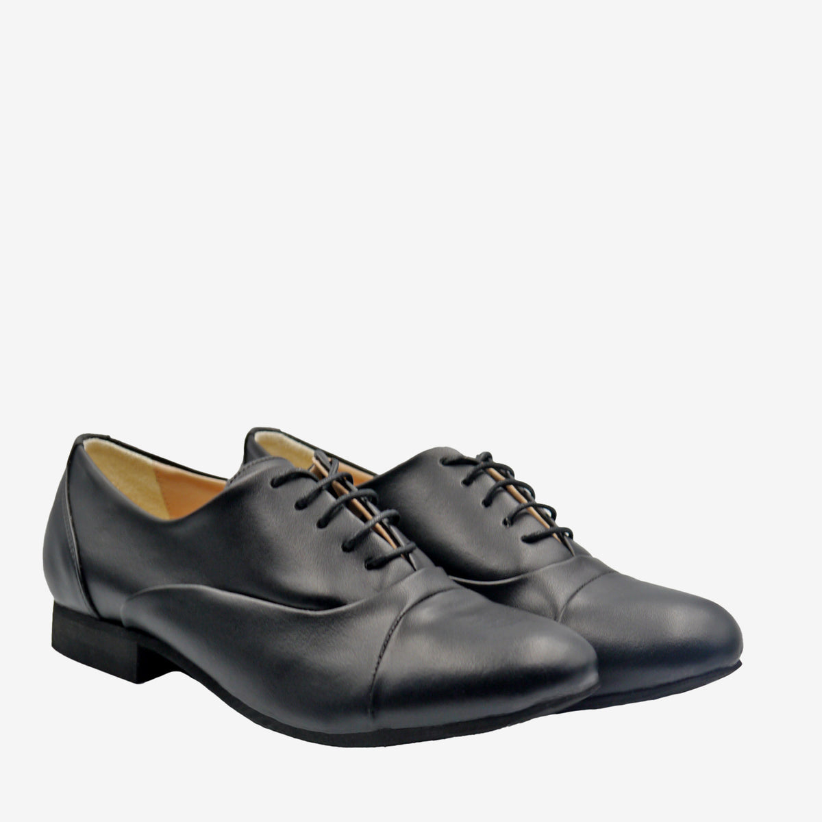 VATY francesina - pellemela nera impermeabile - Veganshoes