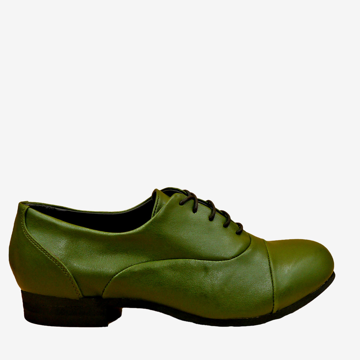 VATY francesina - pelle Cactus verde impermeabile - Veganshoes
