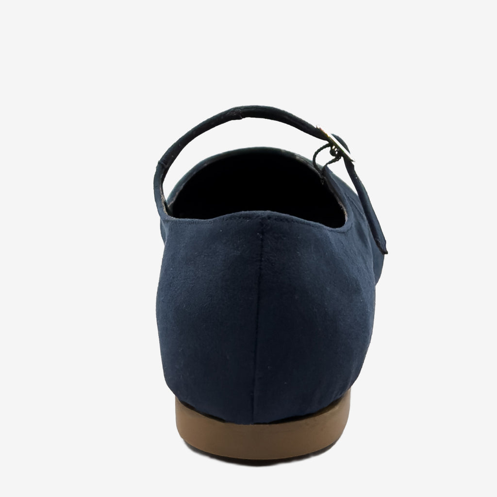 Ballerina Vegan Dolly in PET Riciclato Blu | Bellastoria