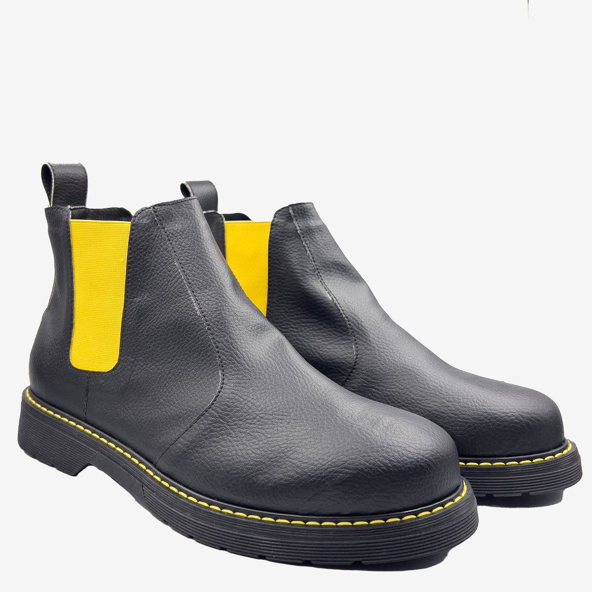 DR BERRY - tronchetto con elastico Giallo - in arancia - veganshoes