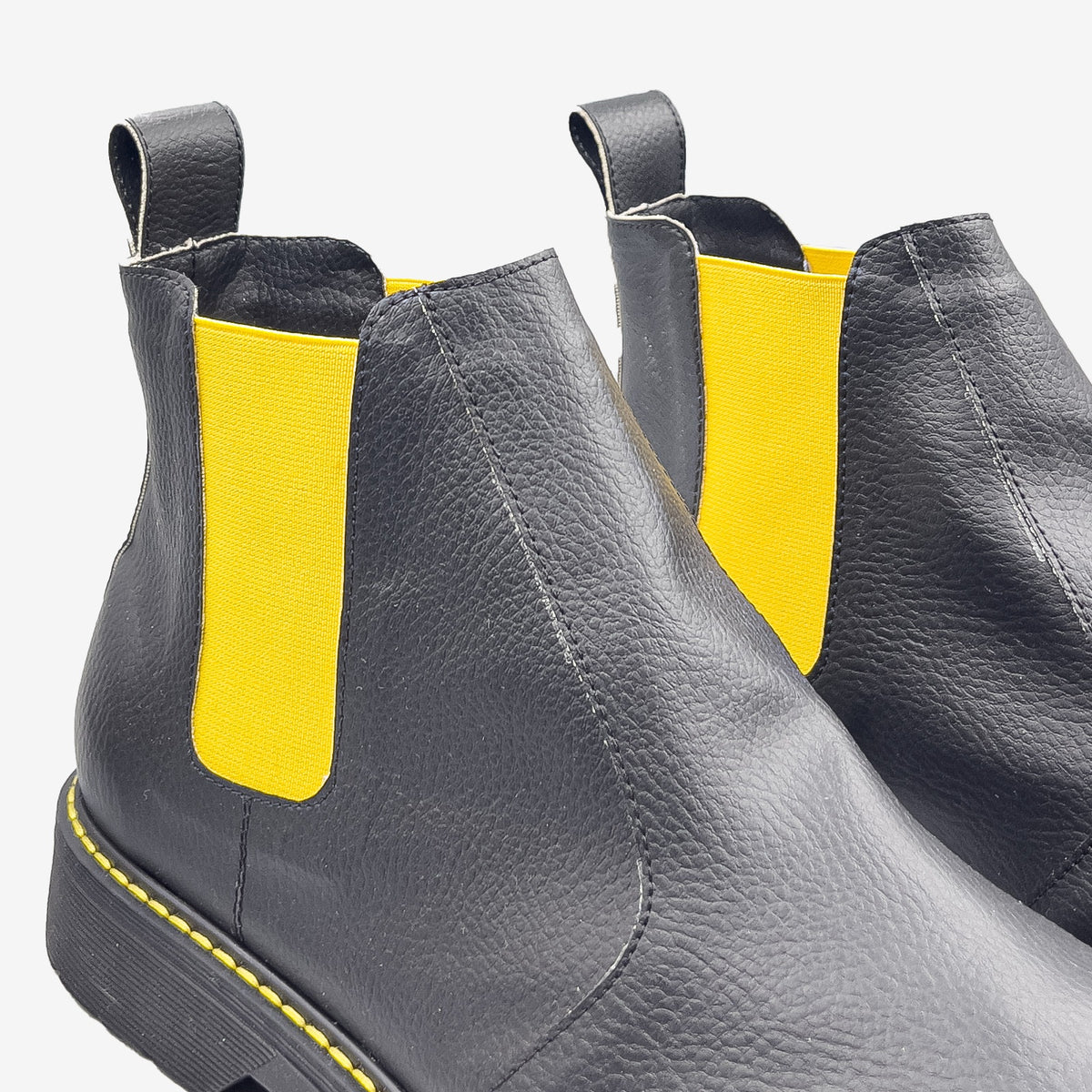DR BERRY - tronchetto con elastico Giallo - in arancia - veganshoes