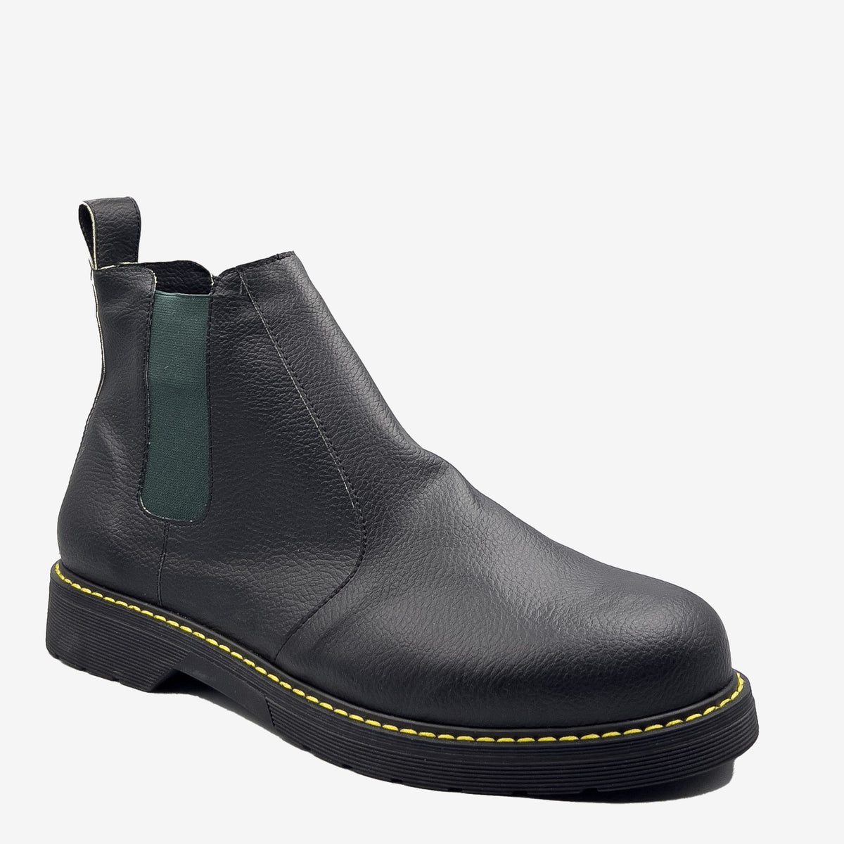 DR BERRY - tronchetto con elastico verdone - in arancia - veganshoes